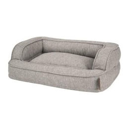 Produktbild von MultiFit More Lounger Comfort Deluxe Hundekissen mit Memory Foam Größe S in Beige oder Grau