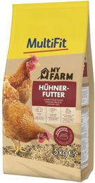 Produktbild von MultiFit MyFarm Hühnerfutter Hauptfutter 5 kg