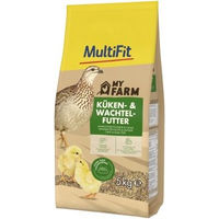 Produktbild von MultiFit MyFarm Küken- und Wachtelfutter Hauptfutter 5kg