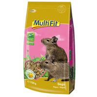 Produktbild von MultiFit Nagerfutter Degu Hauptfutter ohne Zucker 700g - 700 g