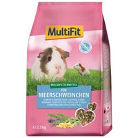 Produktbild von MultiFit Nagerfutter für Meerschweinchen Hauptfutter ohne Zucker und Konservierungsstoffe 2,5 kg - 2,5 kg