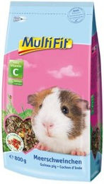 Produktbild von MultiFit Nagerfutter für Meerschweinchen Hauptfutter ohne Zucker und Konservierungsstoffe 800 g - 800 g
