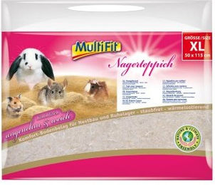 Produktbild von MultiFit Nagerteppich XL aus Naturmaterial als Nistmaterial für Kleintiere