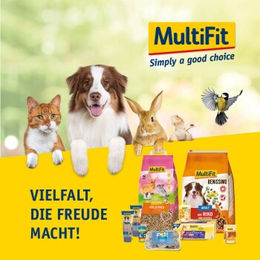 Produktbild von MultiFit Nassfutter Katze Adult Tasty Duo Fish & Classic Jelly Mix Multipack 24x100 g ohne Zucker und Konservierungsstoffe