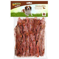 Produktbild von MultiFit native Entenbrustfilets Trockenfleisch für Welpen 750g Monoprotein ohne Farb- und Aromastoffe sowie Konservierungsstoffe - 750 g