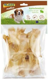 Produktbild von MultiFit native Kaninchenohren Naturkauartikel für Kaninchen ohne Farb- und Aromastoffe, 2x100 g - 2 x 100 g