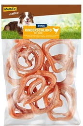 Produktbild von MultiFit native Kausnack Rinderschlund mit Huhn ohne Farb- und Aromastoffe 8x50 g - 8 x 50 g