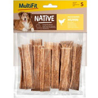 Produktbild von MultiFit native Kaustangen Huhn Junior Kausnack getreidefrei ohne Zucker 150 g - 150 g