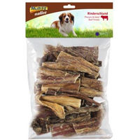 Produktbild von MultiFit native Naturkauartikel Rinderschlundstücke Monoprotein für Welpen 500 g - 500 g