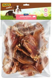 Produktbild von MultiFit native Schweineohren Naturkauartikel für Hunde ohne Farb- und Aromastoffe 400 g - 400 g