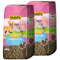 Produktbild von MultiFit Natur-Strohstreu Unterstreu 2x24 kg - 2 x 24 kg