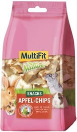 Produktbild von MultiFit Nature Apfelchips Snacks für Papageien 70 g