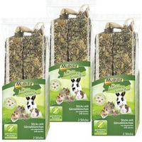 Produktbild von MultiFit Nature Getreidefreie Knabberstangen für Kaninchen 240g - 3 x 2 Stk.