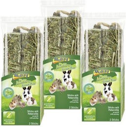 Produktbild von MultiFit Nature Getreidefreie Knabberstangen Petersilie Snack für Kaninchen 240g - 3 x 2 Stk.