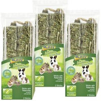 Produktbild von MultiFit Nature Getreidefreie Knabberstangen Petersilie Snack für Kaninchen 240g - 3 x 2 Stk.