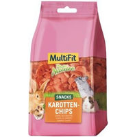 Produktbild von MultiFit Nature Karottenchips Snacks für Nager 3x100 g - 100 g