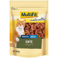 Produktbild von MultiFit naturelle Hundeleckerli Ente 4x50g - 4 x 50 g