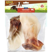 Produktbild von MultiFit Naturkauartikel Rinderohren mit Muschel für Junior Hunde 200g Monoprotein ohne Farb- und Aromastoffe - 200 g