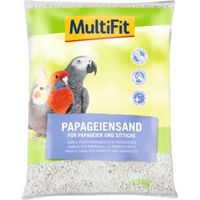 Produktbild von MultiFit Papageiensand Quarzsand für Papageien 2x5 kg - 2 x 5 kg