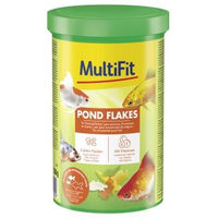 Produktbild von MultiFit Pond Flakes Hauptfutter für Teichfische 1 l
