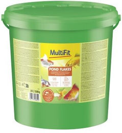 Produktbild von MultiFit Pond Flakes Hauptfutter für Teichfische 10 l