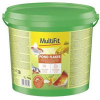 Produktbild von MultiFit Pond Flakes Hauptfutter für Teichfische 5 l