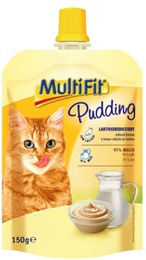 Produktbild von MultiFit Pudding Creme für erwachsene Hunde 12x150g - 12 x 150 g