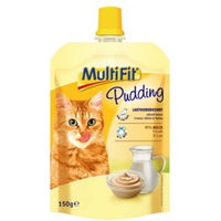Produktbild von MultiFit Pudding Creme für erwachsene Hunde 12x150g - 12 x 150 g