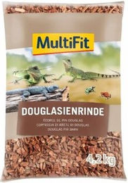 Produktbild von MultiFit Rindenmulch Douglasie rot 4,2kg - 4,2 kg
