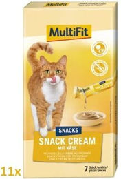 Produktbild von MultiFit Snack Cream Käse 11x7 Stück - 11 x 105 g