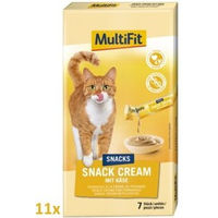 Produktbild von MultiFit Snack Cream Käse 11x7 Stück - 11 x 105 g