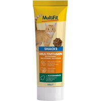 Produktbild von MultiFit Snackpaste Multivitamin mit Katzenminze und Schwein für Katzen 100 g - 100 g