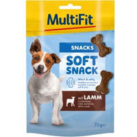 Produktbild von MultiFit Soft Snack Lamm 3x70g