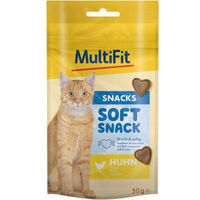 Produktbild von MultiFit Soft Snack Leckerli Huhn 7x50g