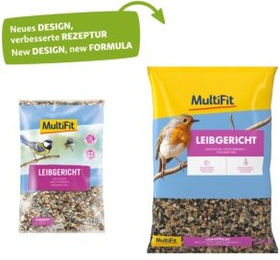 Produktbild von MultiFit Streufutter Leibgericht für Meisen und Wildvögel ganzjährig 5 kg - 5 kg