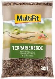 Produktbild von MultiFit Terrarienerde für Reptilien Braun 20 l