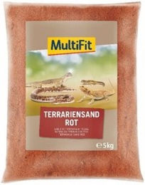 Produktbild von MultiFit Terrariumsand Rot für Echsen 5kg - 5 kg