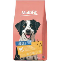 Produktbild von MultiFit Trockenfutter Hund Adult Geflügel und Fisch ohne Zucker 12 kg