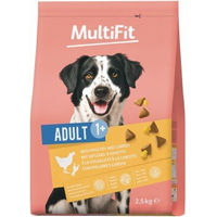 Produktbild von MultiFit Trockenfutter Hund Adult Geflügel und Fisch ohne Zucker 2,5 kg