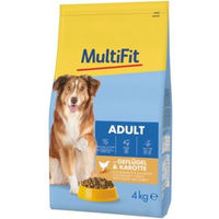 Produktbild von MultiFit Trockenfutter Hund Adult Geflügel und Fisch ohne Zucker 4 kg