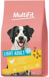 MultiFit Trockenfutter Hund Adult Light Huhn mit Reis ohne Zucker 12 kg - 12 kg – Bild 1 von 3