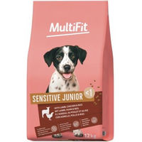 Produktbild von MultiFit Trockenfutter Hund Junior Sensitive mit Lamm und Huhn 12 kg - 12 kg