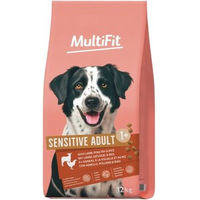 Produktbild von MultiFit Trockenfutter Hund Sensitive Adult mit Lamm, Geflügel und Reis ohne Zucker 2x12 kg