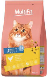 Produktbild von MultiFit Trockenfutter Katze Adult Huhn ohne Zucker und Konservierungsstoffe 4 kg - 4 kg