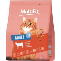Produktbild von MultiFit Trockenfutter Katze Adult Rind ohne Zucker und Konservierungsstoffe 2 kg - 2 kg