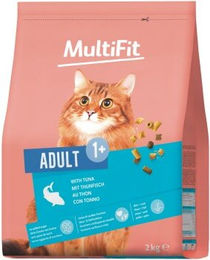 MultiFit Trockenfutter Katze Adult Thunfisch 2 kg ohne Zucker und Konservierungsstoffe - 2 kg – Bild 1 von 2