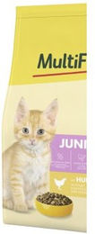 Produktbild von MultiFit Trockenfutter Katze Junior Huhn ohne Zucker und Konservierungsstoffe 2x4 kg