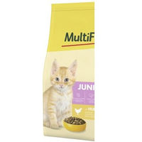 Produktbild von MultiFit Trockenfutter Katze Junior Huhn ohne Zucker und Konservierungsstoffe 2x4 kg