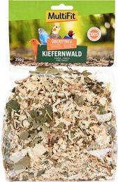 MultiFit Überstreu Kiefernwald Naturmaterial für Vögel 250 g – Bild 1 von 3