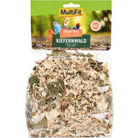 Produktbild von MultiFit Überstreu Kiefernwald Naturmaterial für Vögel 250 g